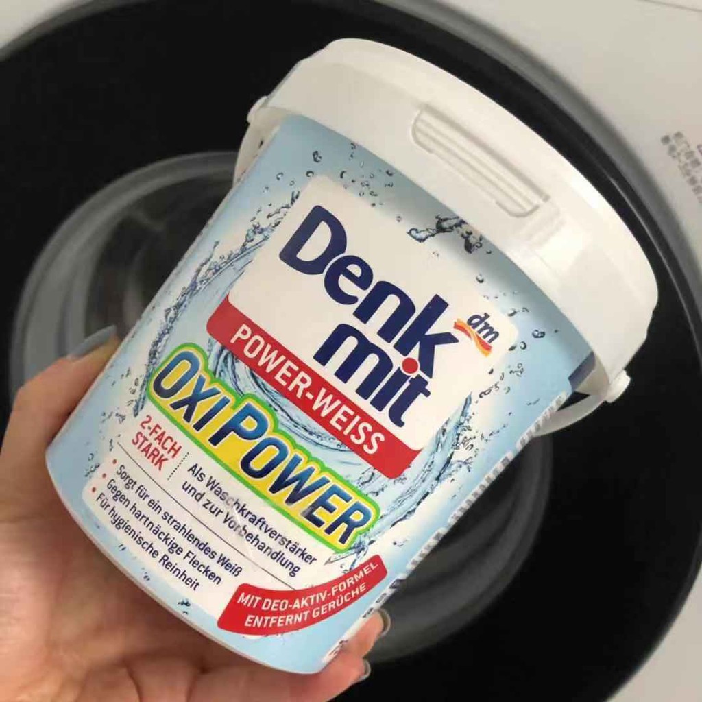Bột giặt tẩy trắng DENKMIT Oxi Power-WEISS 750g [HÀNG ĐỨC]