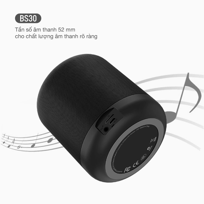 Loa không dây, loa bluetooth mini Hoco BS30 New moon Wireless V5.0WT - Hàng chính hãng bảo hành 1 đổi 1 trong 3 tháng