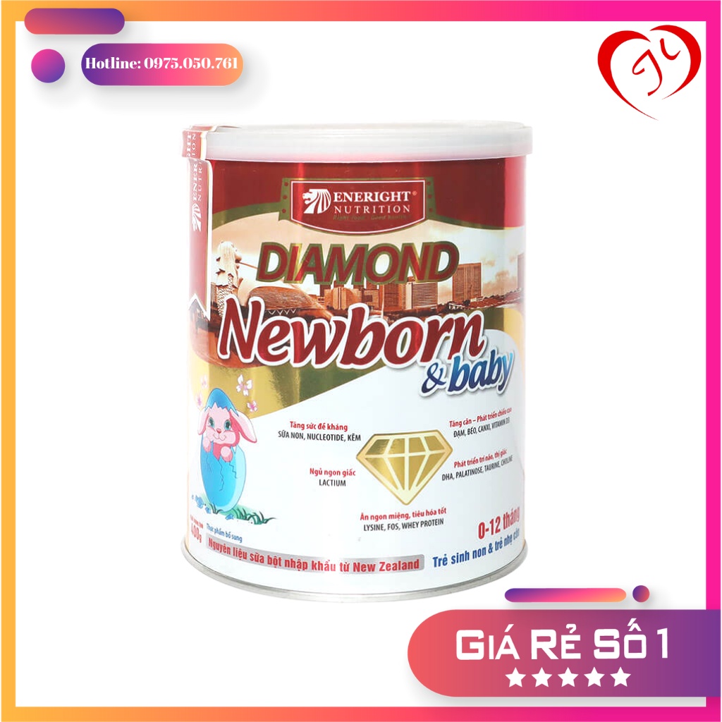 Combo 2 hộp Sữa Diamond Newborn 400g
