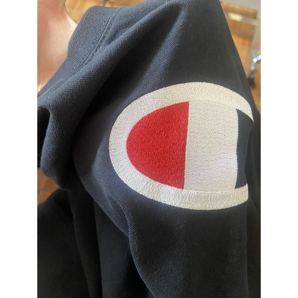 Áo thun nam dài tay NỈ CHAMPION hàng xuất xịn siêu sang siêu ấm