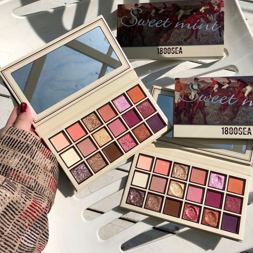 [SWEET MINT] Bảng mắt 18 ô Sweet Mint 1800 Sea