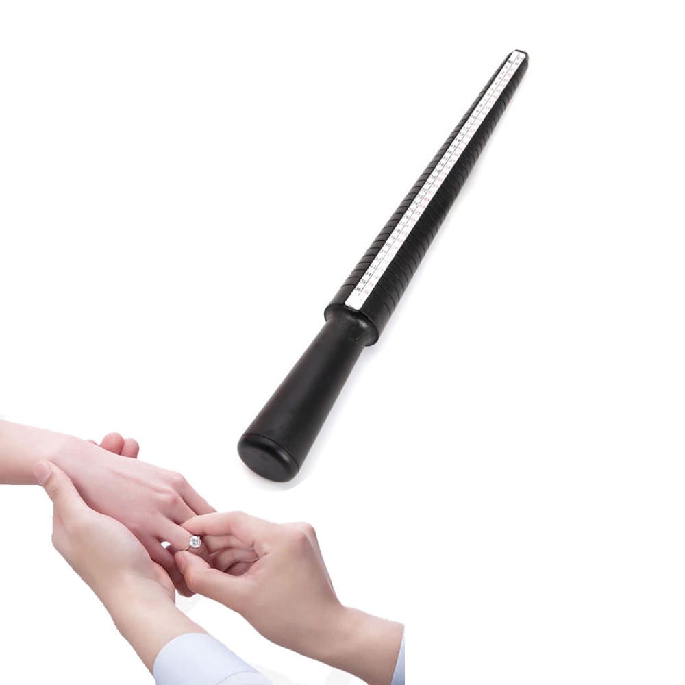 Thước đo kích thước nhẫn bằng nhựa chuyên nghiệp tiện lợi