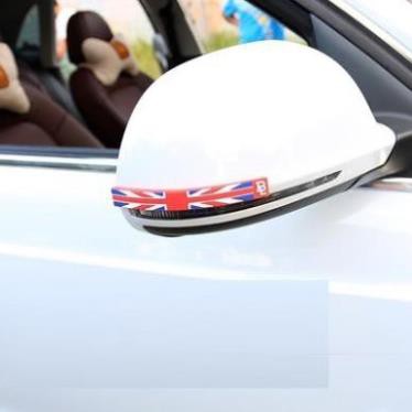 Siêu giảm giá Bộ 6 miếng trang trí chống trầy xước cửa xe và gương xe hơi ô tô phong cách cờ Anh Pháp Đức Ý loại 1