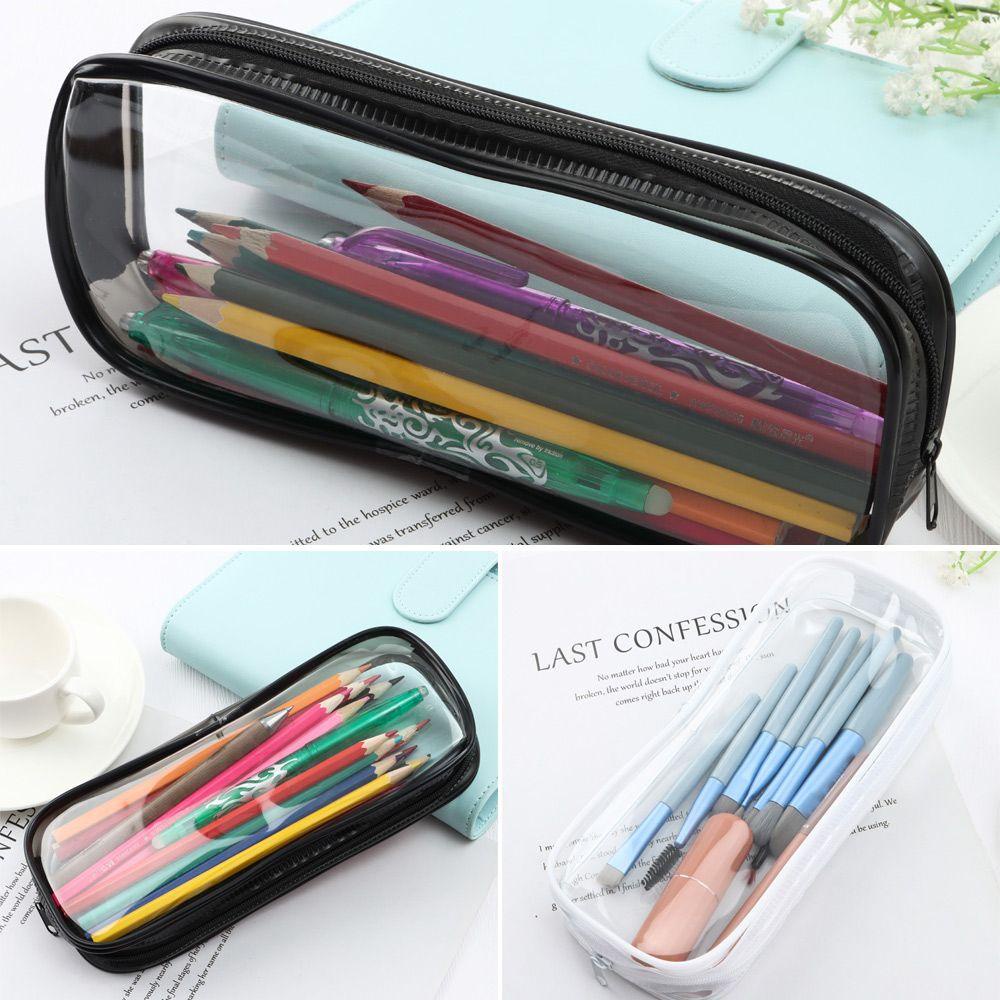 Túi Đựng Bút Trong Suốt Có Khóa Kéo LAYOR1