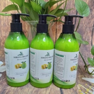 Sỉ 5 dầu xả tinh dầu vỏ bưởi Sorana Organic