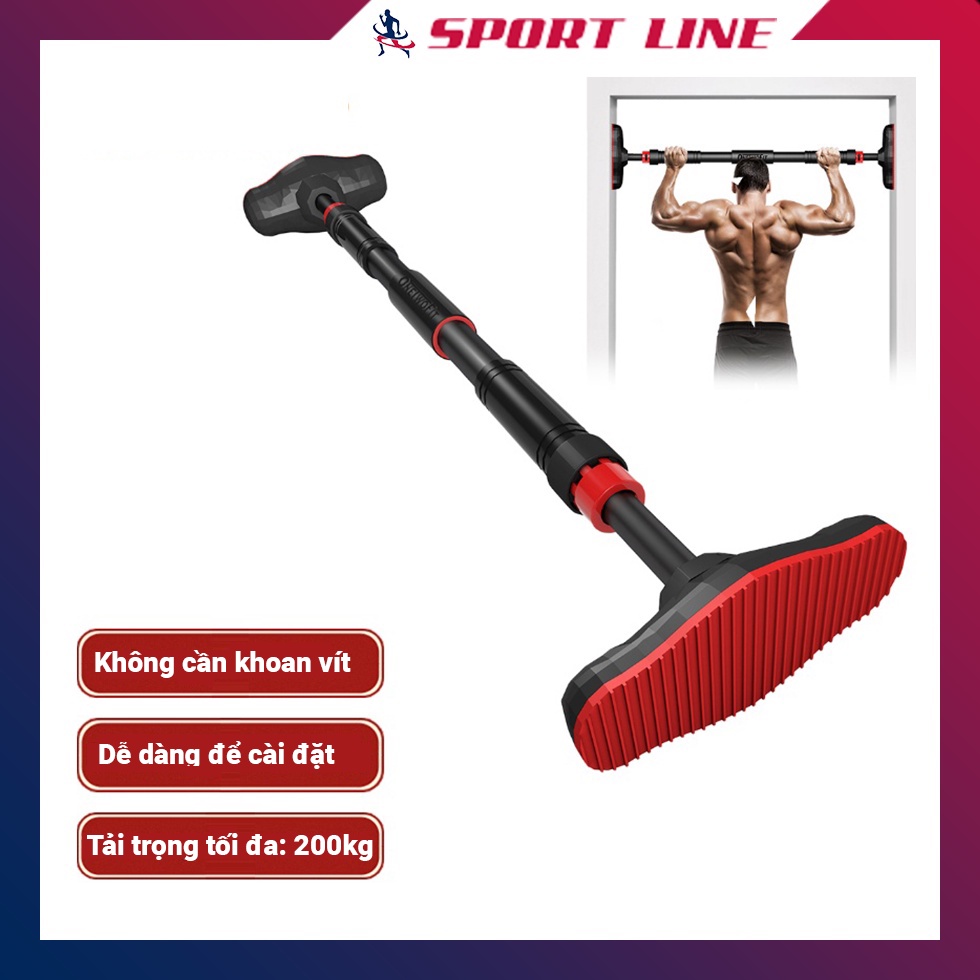 Xà đơn treo tường thành xa gắn tường không cần vít nhiều kích cỡ từ 60-150cm tập gym tăng cơ bắp tại nhà