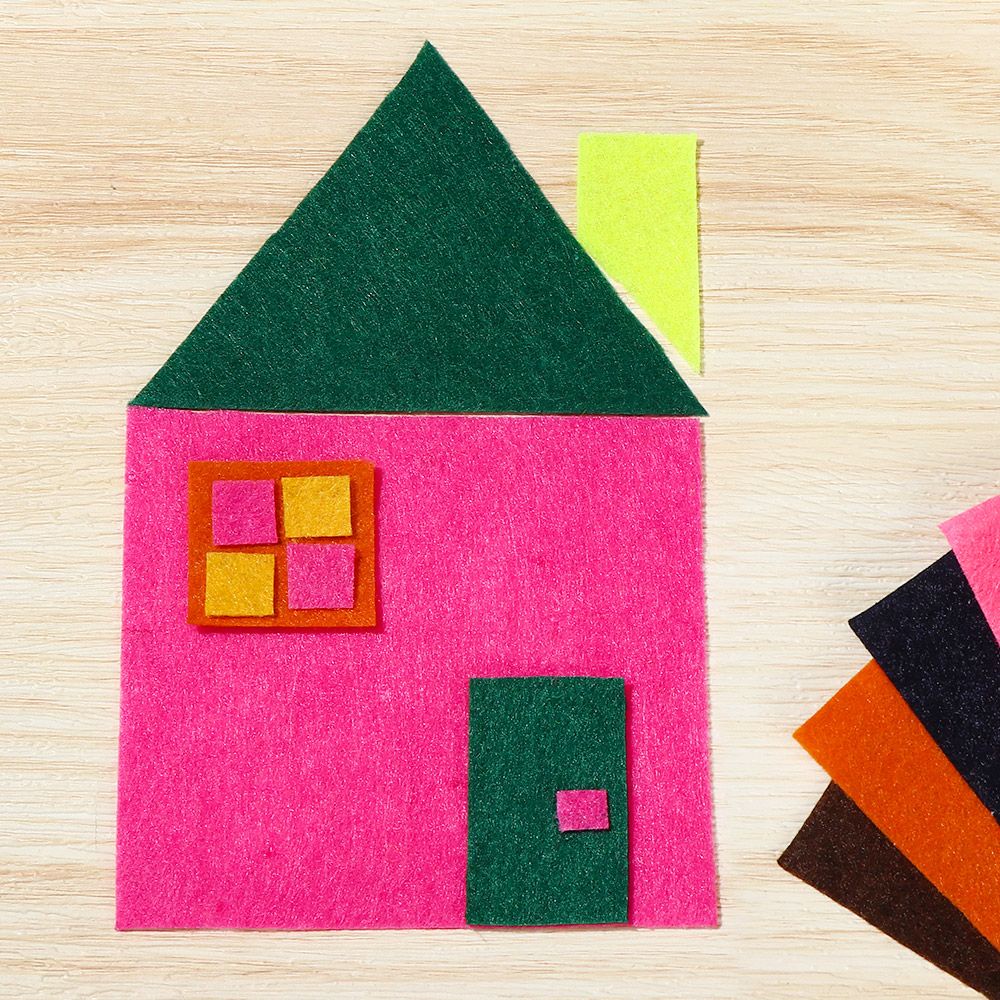 Vải Nỉ Không Dệt Nhiều Màu Sắc Dùng May Quần Áo Búp Bê/ Đồ Thủ Công DIY