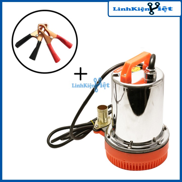 Máy Bơm Chìm Hộ Gia Đình ZQB-12 12V 180W ( Tặng 2 Kẹp Cá Sấu ) - BH 3 tháng
