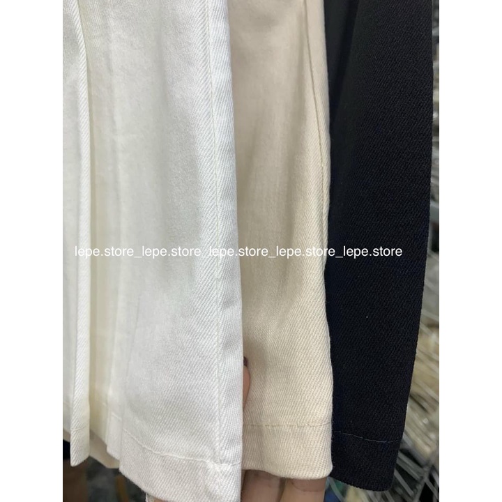 [SẴN] Chân Váy kaki trơn kiểu dáng năng động chất vải dày dặn tennis mài kem trắng đen | BigBuy360 - bigbuy360.vn