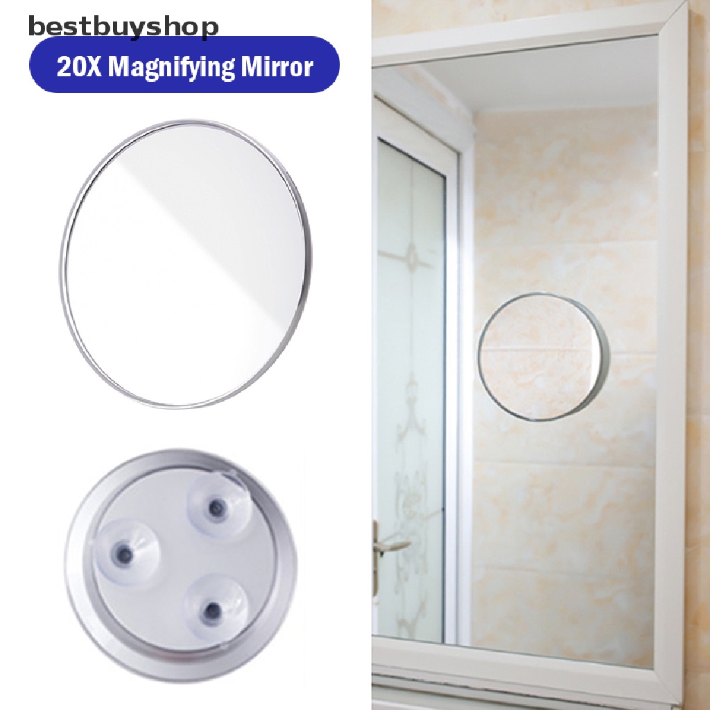 Gương trang điểm có độ phóng đại 20x với 3 giác hút tiện dụng YHN