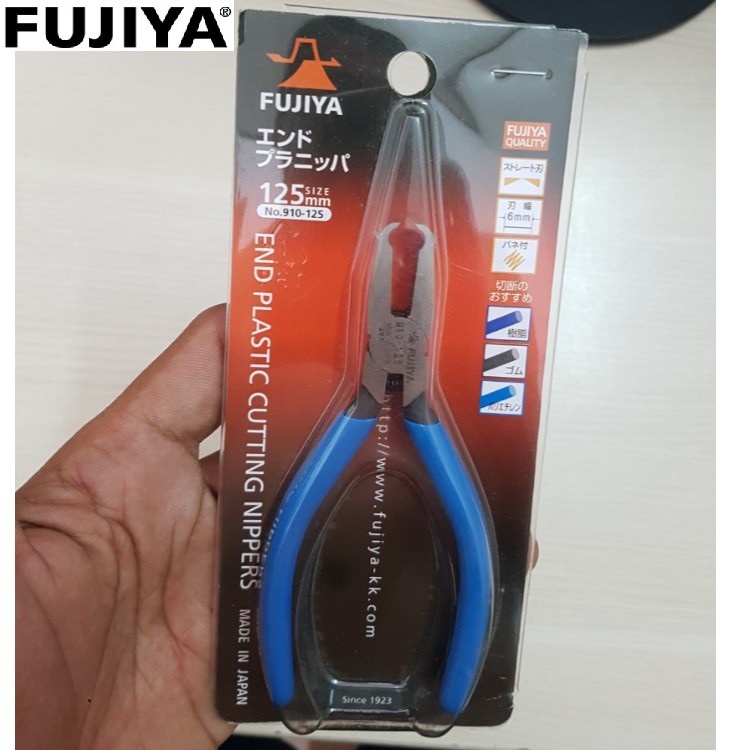 Kìm cắt nhựa sát rìa sản phẩm Fujiya 910-125