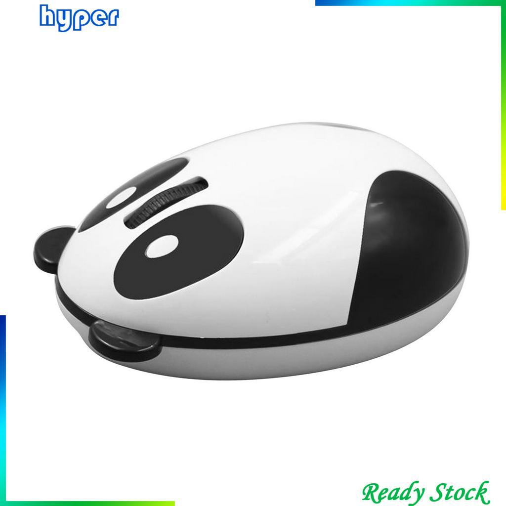 Chuột Không Dây 2.4g 3 Nút 1200 Dpi Hình Gấu Trúc Dễ Thương