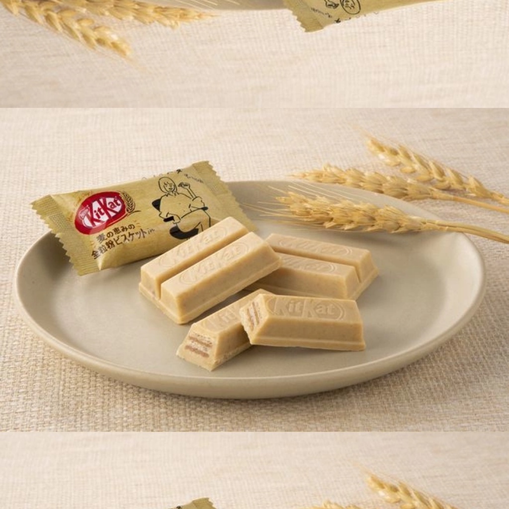 Bánh kitkat vị lúa mì nguyên hạt Nhật Bản gói 140gr 14 thanh