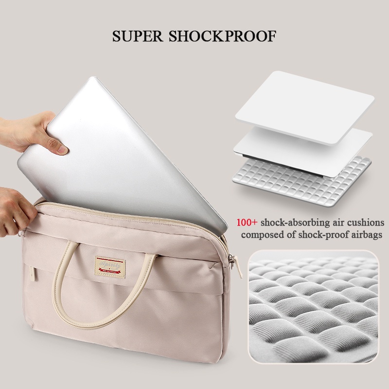 Túi Xách Du Lịch Đựng laptop 12 13.3 14 15.6 inch Cỡ Lớn Chống Sốc / Thấm Nước Cho Nam Nữ