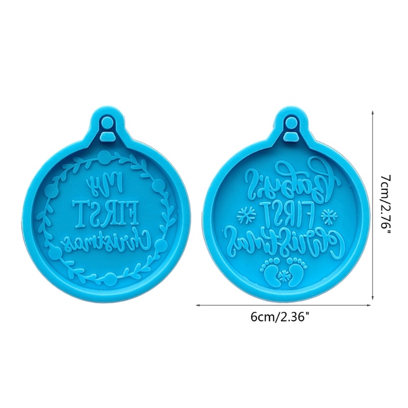 Khuôn Làm Móc Khóa Phong Cách Giáng Sinh