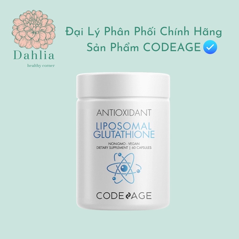 CODEAGE Liposomal Glutathione - Chống Oxy Hoá ✨