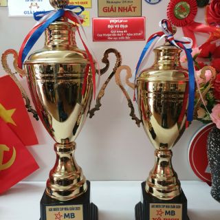 combo cờ và huy chương có in