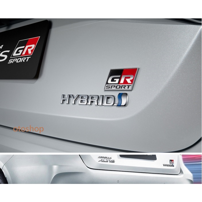 Tem chữ logo GR SPORT dán trang trí xe ô tô