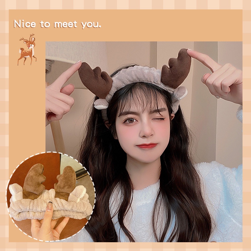 Băng Đô Rửa Mặt Phong Cách Hàn Quốc Dễ Thương Cho Nữ