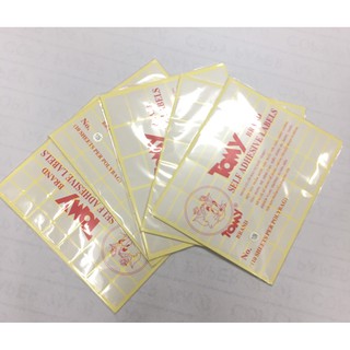 Nhãn Tomy A5 size No. 111 - No.124