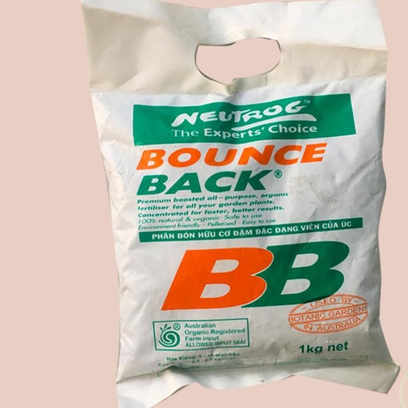 Phân hữu cơ đậm đặc dạng viên Bounce Back 1KG