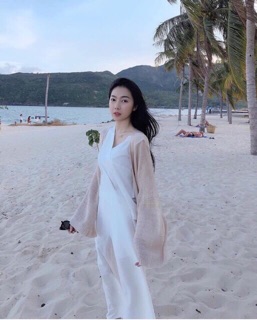 Áo cadigan len mỏng siêu hot Zana