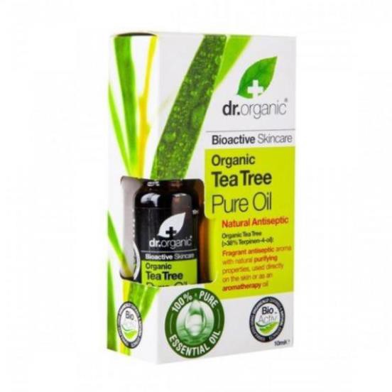 EAGER  Tinh Dầu Tràm Trà Hữu Cơ Dr. Organic Tea Tree Oil 10ml