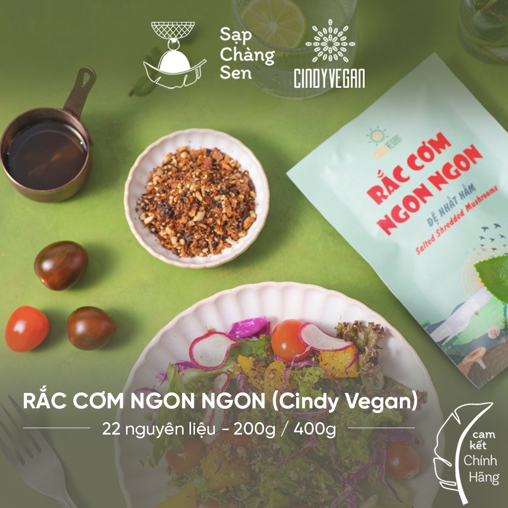 Rắc Cơm Ngon Ngon (Cindy Vegan) - 200g/400g