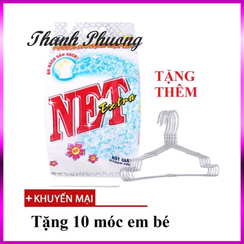 [ Sale99a ] Bột giặt Net Extra 6kg Tặng sln