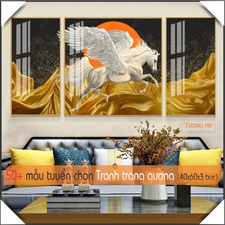 Tranh treo tường decor_Tranh tráng gương cao cấp Tuong An_ tranh trang trí phòng ngủ, phòng khách, cầu thang, phòng thờ