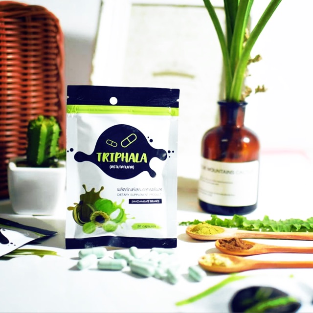 Sản phẩm như trên - (Viên uống khử mỡ Triphala 30v)