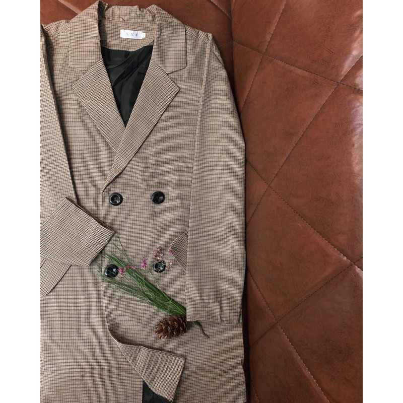 Áo blazer/ coat dáng dài nam nữ | BigBuy360 - bigbuy360.vn