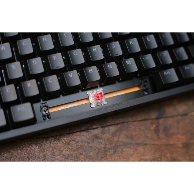 Bàn phím cơ E-Dra EK387 Black/White/Pink Huano switch - Chính hãng bảo hành 24 tháng