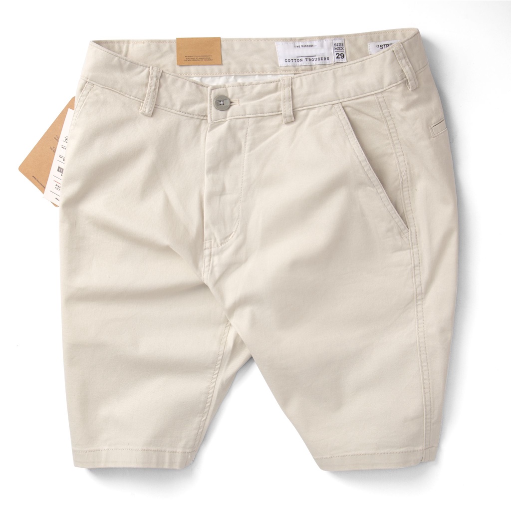 Quần Đùi Kaki Nam BAMBOO, Quần Short Nam Cao Cấp Co Giãn - MORROW