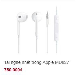 Tai Nghe 5 5 s 6 6s nhét trong theo máy