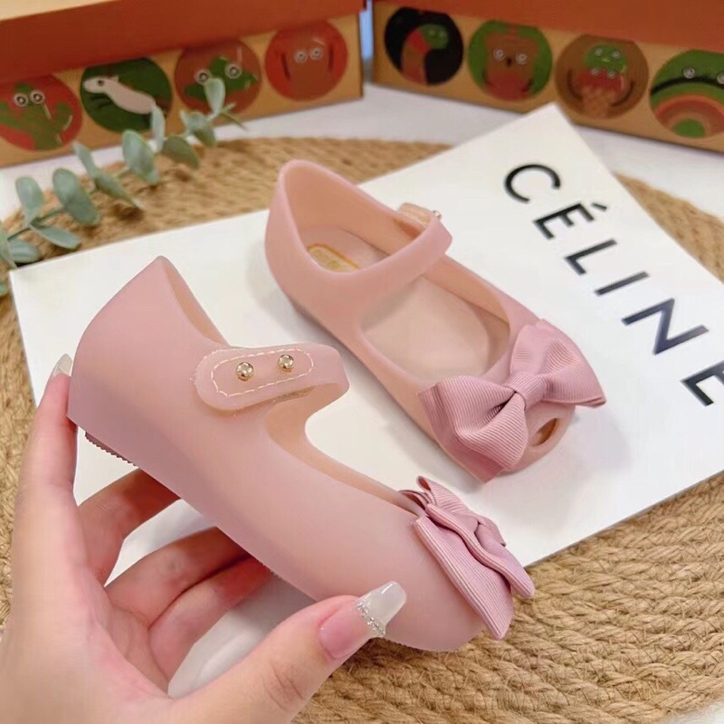 Giầy nhựa thạch mềm thơm melisa cho bé gái siêu đẹp🌸🌸🌸
