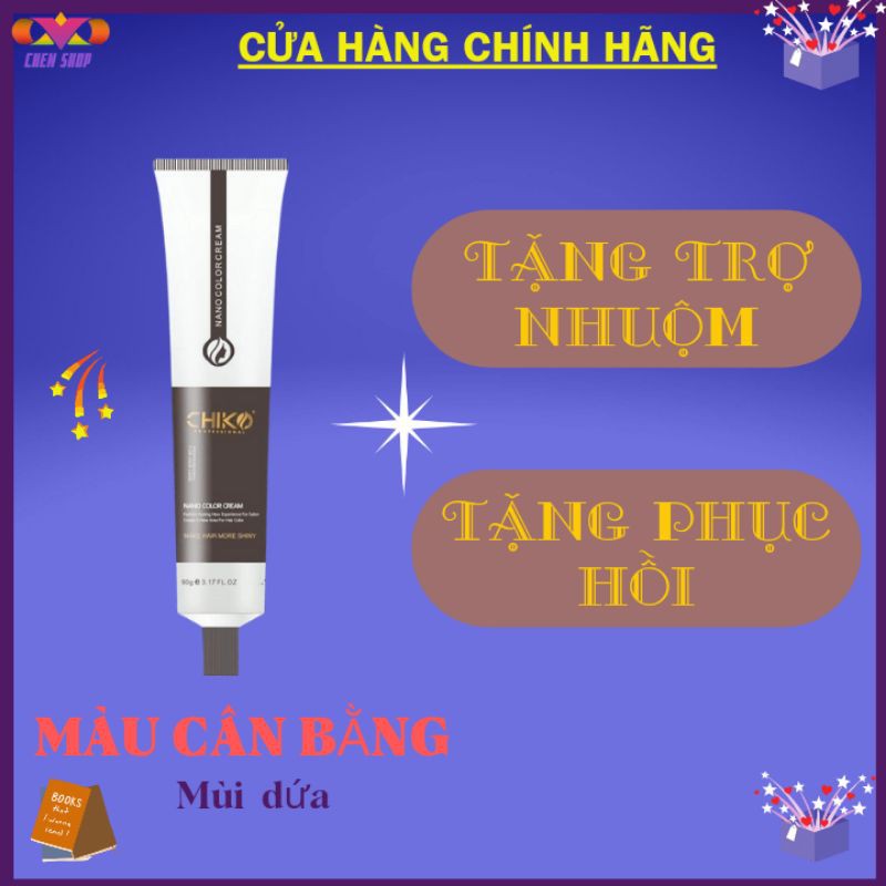 <FREESHIP> Thuốc Nhuộm Tóc Màu Nâu Khói Lạnh TẰNG KÈM trợ nhuộm và phục hồi tảo biển (không tẩy tóc) | BigBuy360 - bigbuy360.vn