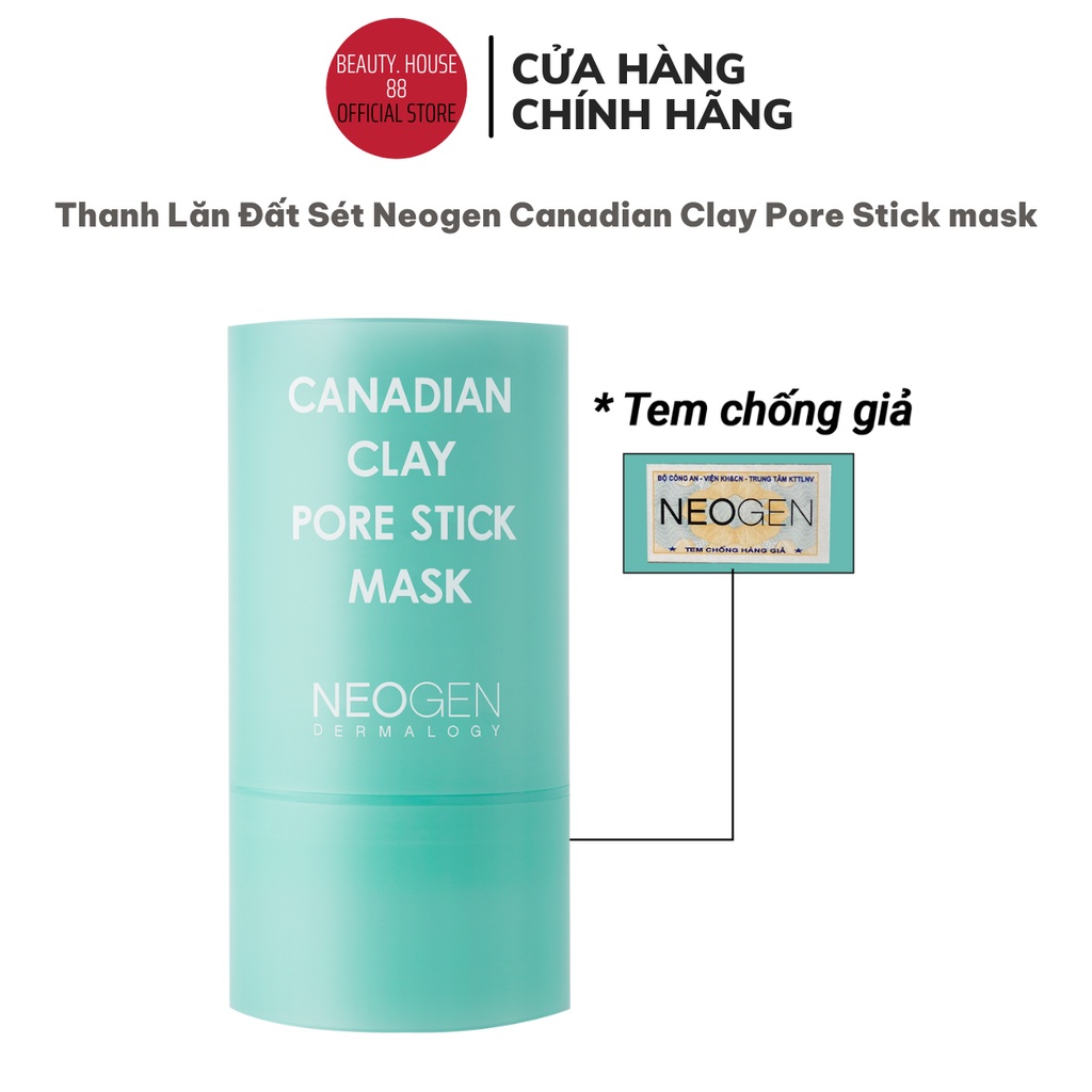 Thanh Lăn Đất Sét Neogen Canadian Clay Pore Stick mask