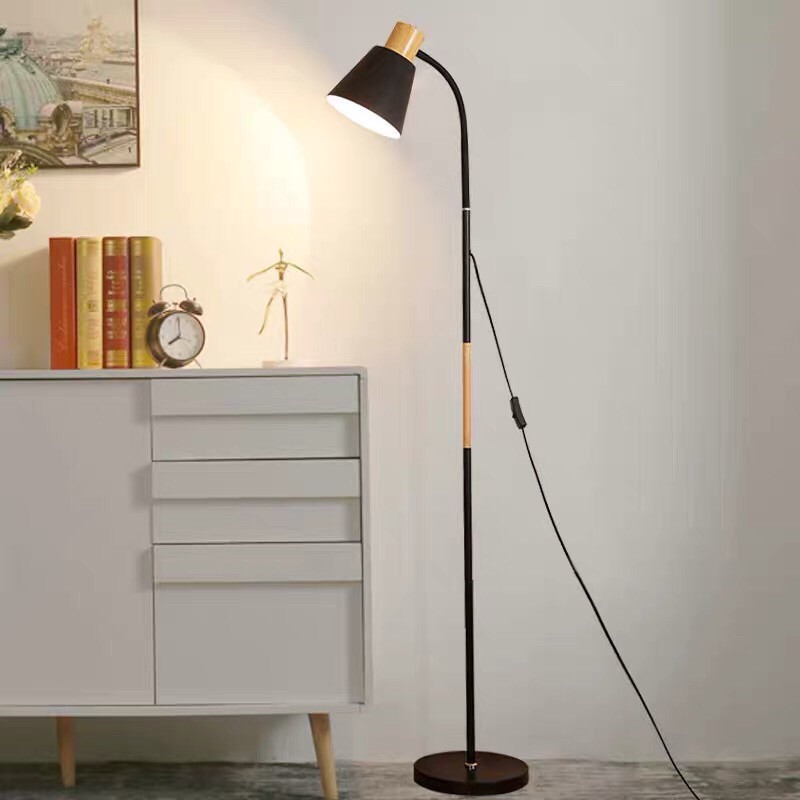 Đèn sàn Phòng khách ngủ IKEA - Lèm bóng Led vàng chống lóa cận