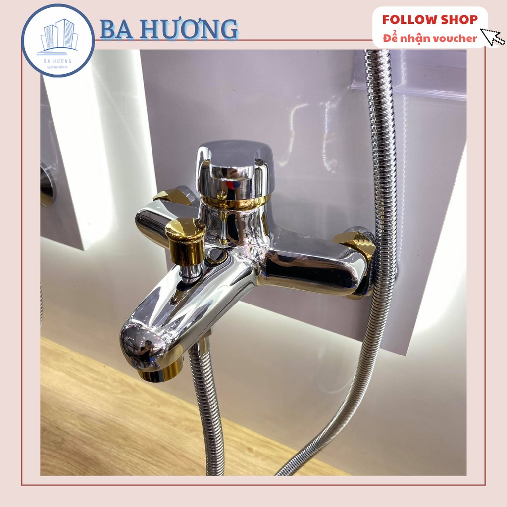 Sen tắm nóng lạnh JODEN Inox 304 sịn ( củ đồng ) chống oxi hóa | Bảo Hành 2 năm