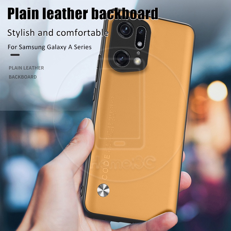 Ốp Điện Thoại PC + Da PU Thời Trang Sang Trọng Cho Oppo Find X5 X3 X2 Pro FindX5 FindX5Pro
