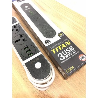 Ổ CẮM ĐIỆN TITAN CD04