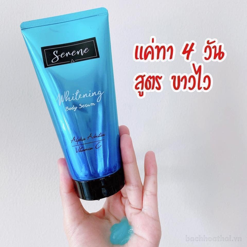 Serum dưỡng trắŉg da toàn thân SENENE Whitening body Serum Thái lan