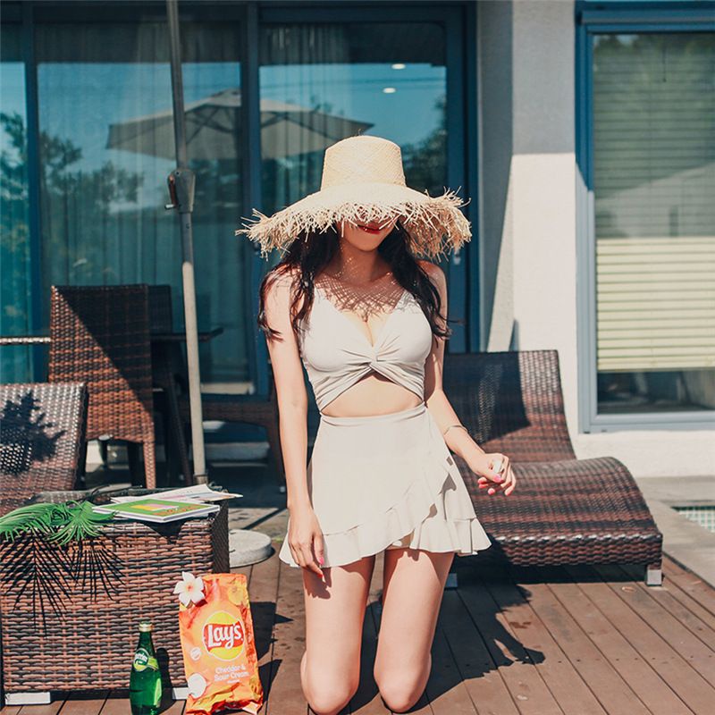 Bikini đi biển, đồ bơi nữ 1 mảnh liền thân tôn dáng áo liền váy 2 dây Nemo Bikini - B31