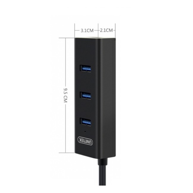 Bộ Chia USB 4 Cổng 3.0 Unitek Y3089