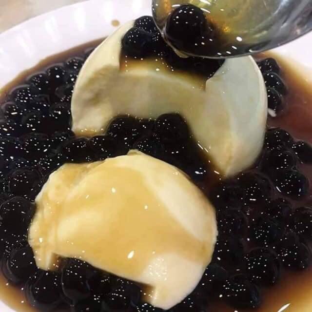 Set tàu hũ bột 500g , syrup 250g, Tchâu đen 1kg