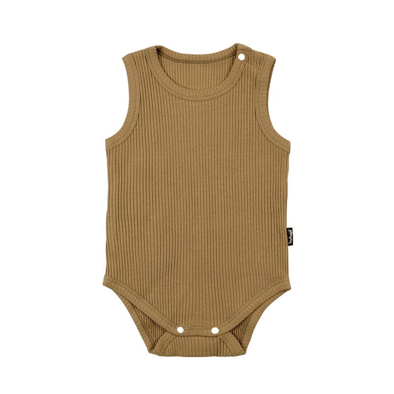 Bộ body chip Sát nách chất Tăm Lạnh siêu mềm mát bodysuit đồ liền thân quần áo sơ sinh cho bé 0-12M