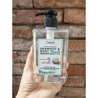 Dầu Tắm Gội Coboté 2in1