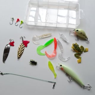 Combo bộ mồi câu lure đủ món ( sale xả hàng )