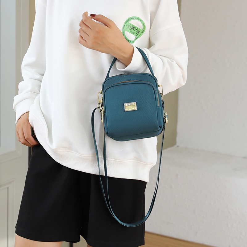 Túi Đeo Vai Cỡ Lớn Bằng Vải Nylon Phong Cách Mới Đơn Giản Cho Nữ